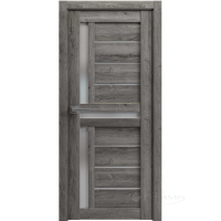 дверное полотно Grand Lux 8 700 мм, полустекло сатин, небраска