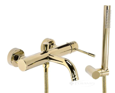 змішувач для ванни Rea Lungo Diamond з виливом, gold (REA-B6448)