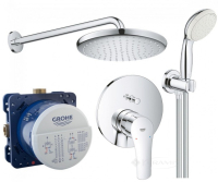 душевая система Grohe Eurosmart New скрытого монтажа, хром (UA26416SC3)