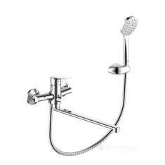 змішувач для ванни і душа Damixa Origin Balance з душовим набором, хром (799500000)
