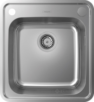 кухонная мойка Hansgrohe S412-F400 48x52x21,5 нержавеющая сталь (43335800)