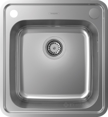кухонна мийка Hansgrohe S412-F400 48x52x21,5 нержавіюча сталь (43335800)