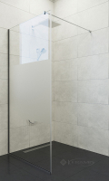 душова перегородка Andora Summer P 90x200 скло частково матове (Summer P Matzone 900)