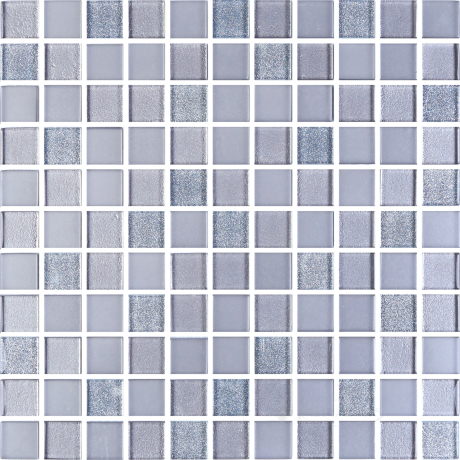Мозаика Kotto Keramika GM 8010 C3 Silver grey brocade/Grey w/Grey mat 30х30