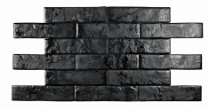 плитка Pamesa Brick Wall 7x28 negro