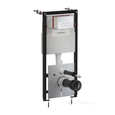 інсталяція Omnires Strongframe, панель змиву ECO, палюсований chrome (STFWCECO1M-RCR)