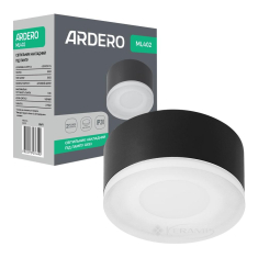 светильник накладной Ardero ML402 под лампу черный (80679)