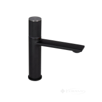 змішувач для умивальника Qtap Brno чорний матовий (QTBRN1067103B)