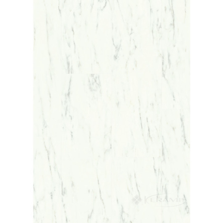 Виниловый пол Quick Step Alpha Vinyl Tiles 33/5 Marble Carrara White (AVST40136)