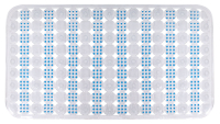 коврик для ванной Trento Square синий (35899)
