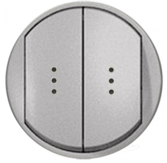 лицьова панель Legrand Celiane вимикача, титан (68304)