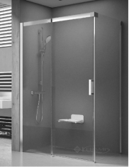 душові двері Ravak Matrix MSD2-120 L satin+Transparent (0WLG0U00Z1)