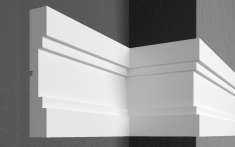 молдинг Elite Decor Prestige Decor 29x5x200 см белый (MC 170)