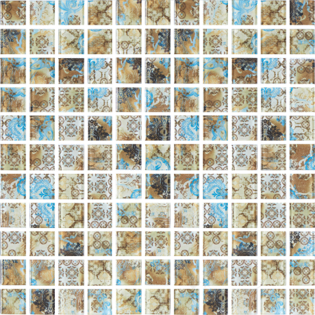 Мозаика Kotto Keramika GMP 0425028 С print 34 30х30