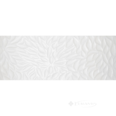 плитка Интеркерама Florentine 23x60 белая рельеф (2360 147 061/Р)