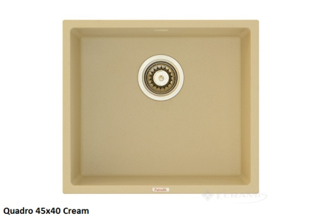 Кухонна мийка Fabiano Quadro 45,7x40,6x20,3 cream (8221.301.0459)