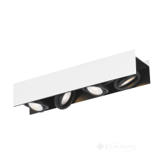 светильник потолочный Eglo Vidago 13x62 см, белый, черный (39318)