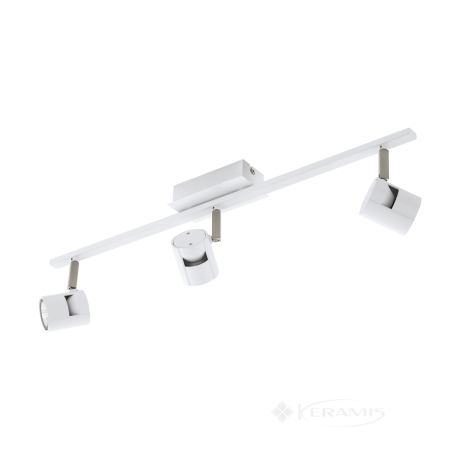 Спот Eglo Vergiano 3x5W, білий, нікель матовий (97508)
