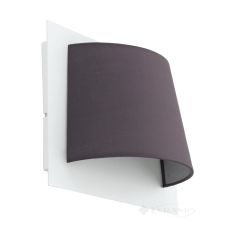 світильник настінний Eglo Serravalle 1x5,4W, білий, сірий (97624)
