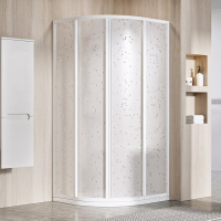 душова кабіна Ravak SKCP4-90 195 white + polystyrene Pearl (3117O10211)