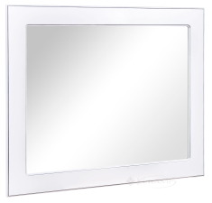 дзеркало Аквародос Беатріче 100 см 100x80x2,8 білий патина хром (АР0001661)