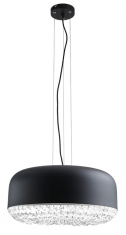 подвесной светильник Azzardo Tarant, черный, 3 лампы, 48 см (AZ3162)