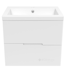 тумбочка с умывальником Volle Aiva 60x35x52 белый (15-68-60)