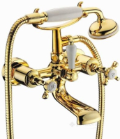 смеситель для ванны Imprese Cuthna золото (10280 zlato-n)