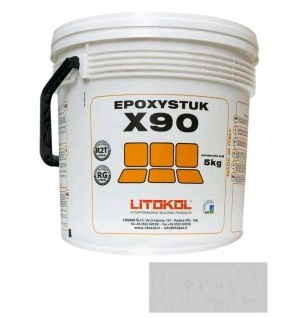 Затирка Litokol Epoxystuk X90 3-10 (С. 30 сірий перламутр) 5 кг