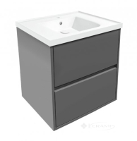 тумбочка под умывальник Volle Teo 65x46,5x60 (15-88-61G+15-88-060)