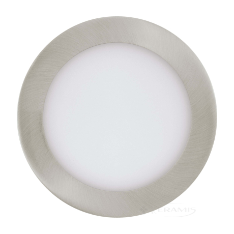 Точечный светильник Eglo Fueva 1 17 см, 3000K, никель матовый, белый (96407)