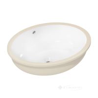 умывальник Hansgrohe Xuniva D SmartClean 45х35, под столешницу, с переливом глянцевый белый (61048450)