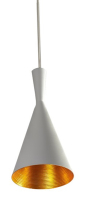 підвісний світильник Azzardo Vita, білий, золотий (LP6005-WH-GO /AZ1340)