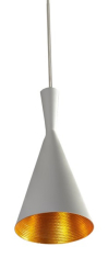 подвесной светильник Azzardo Vita, белый, золотой (LP6005-WH-GO / AZ1340)