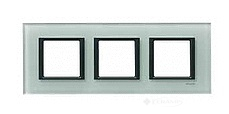 рамка Schneider Electric Unica Class, 3 пост.матовое стекло (MGU68.006.7C3)
