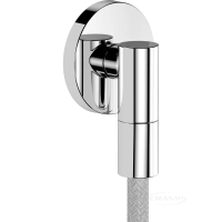 шланговое подсоединение Hansgrohe FixFit Fine S с обратным клапаном, хром (28882000)