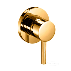 змішувач для душу Paffoni Light, з прихованою частиною, Honey Gold (LIG010HG70)