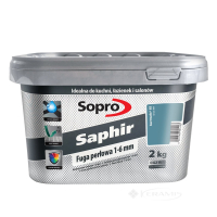 затирка Sopro Saphir Fuga 82 бермуда 2 кг (9527/2 N)