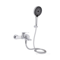 смеситель для ванны Qtap Slavonice с душевым гарнитуром, chrome (QTSLV259CRM48034)