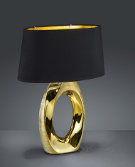 настільна лампа Reality Taba, золота, чорна, 52 см (R50521079)