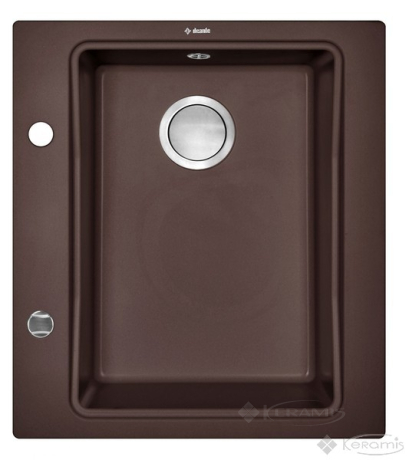 Кухонная мойка Deante Modern 59x52x20 коричневый металлик (ZQM B103)