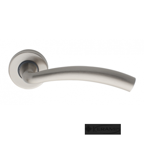 Ручка на розетке Ilavio 306 никель матовый (08.0306.04BC.0006)