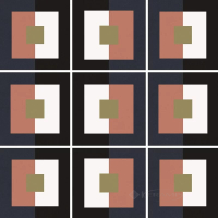 плитка Equipe Bauhome 20x20 punkt cold