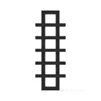 электрический полотенцесушитель Genesis Aqua Teon 1400х500 черный (GA-111004)