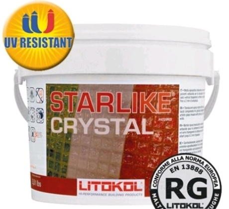 Затирка Litokol Crystal 0-2 (С.350 хамелеон) 5 кг