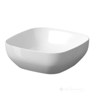 умывальник Cersanit Larga 38x38 белый EW, на столешницу квадратный (K677-004)