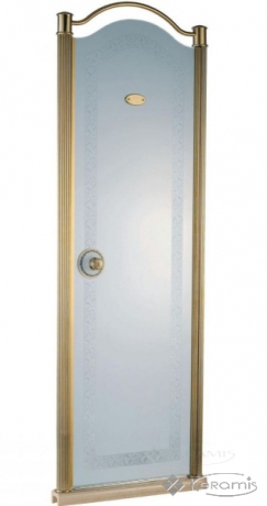 Душевые двери Devit Charlestone 90x190 стекло матовое декорированное (FEN2001)