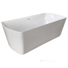 ванна акриловая Volle 12-22 180x85 отдельно стоящая, белая + сифон (12-22-804)