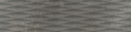 Декор Cerrad Masterstone 119,7x29,7 waves graphite, полированный