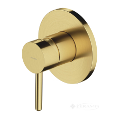 смеситель для душа скрытого монтажа Omnires Y brushed brass (Y1245BSB)